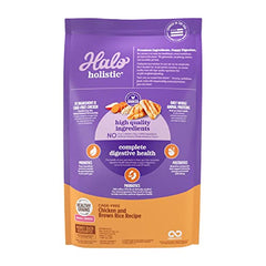 Halo Holistique croquettes petit-chien, protéine élevée pour petites races.