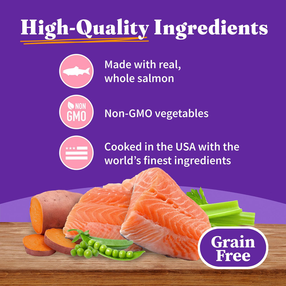 Halo ingrédients non-GMO fruits et légumes – soutiennent une alimentation équilibrée.