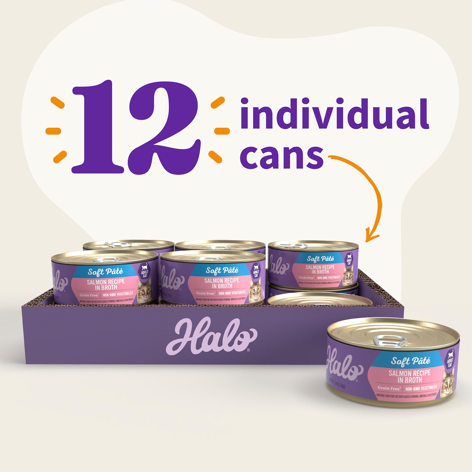 Emballage Halo pack 12 – pratique et conservation des repas humides.