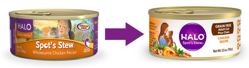 Halo Pâté Chat : sans-additifs-colorants-aromes pour une recette pure.