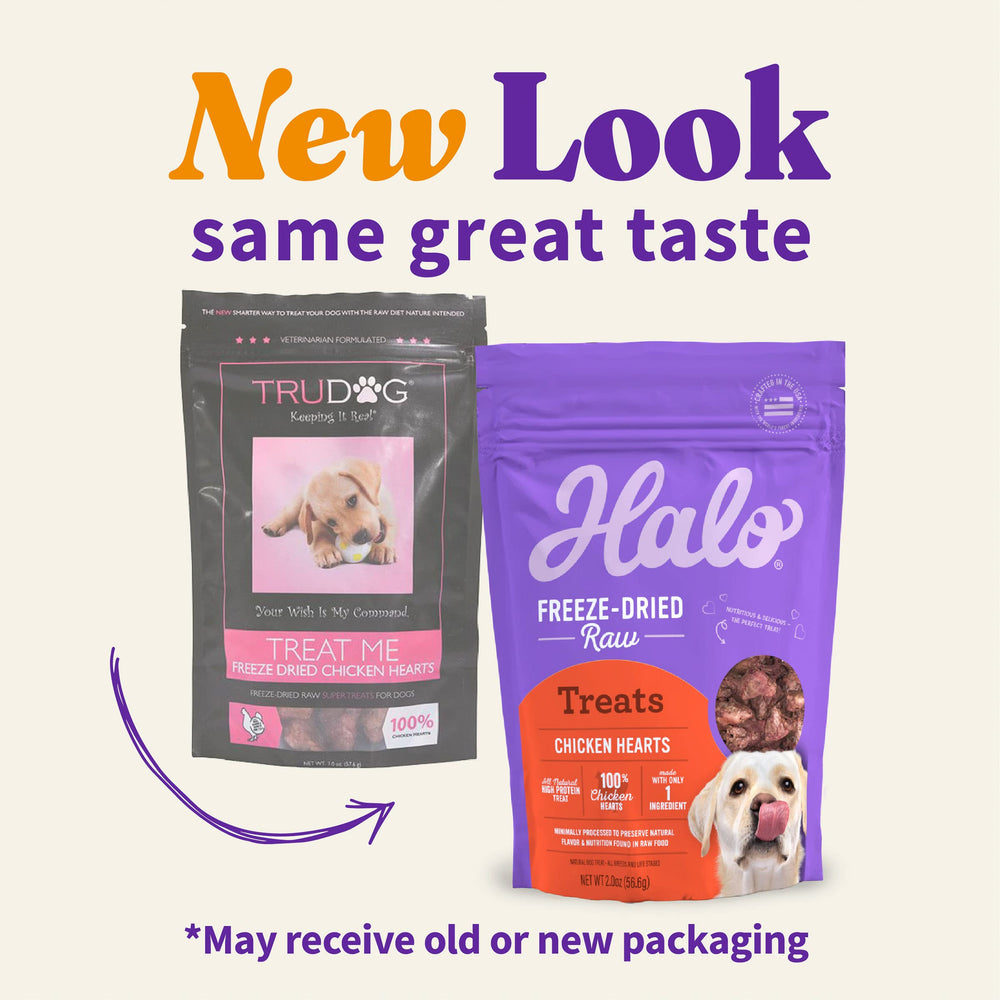 Halo sachet 56 g: format pratique pour récompenses lors de l'entraînement.
