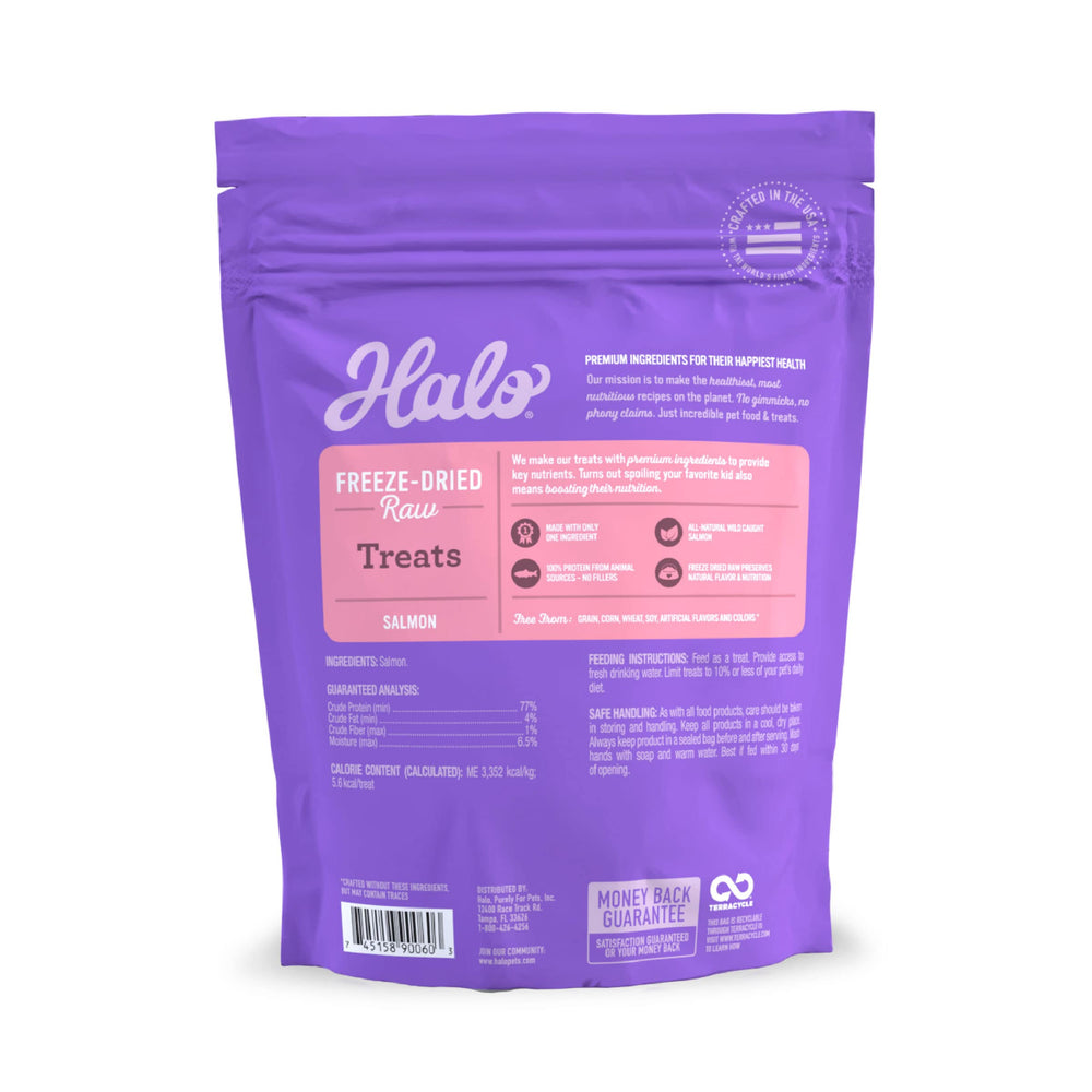 Halo sachet portable et réutilisable: pratique pour récompenser en déplacement.