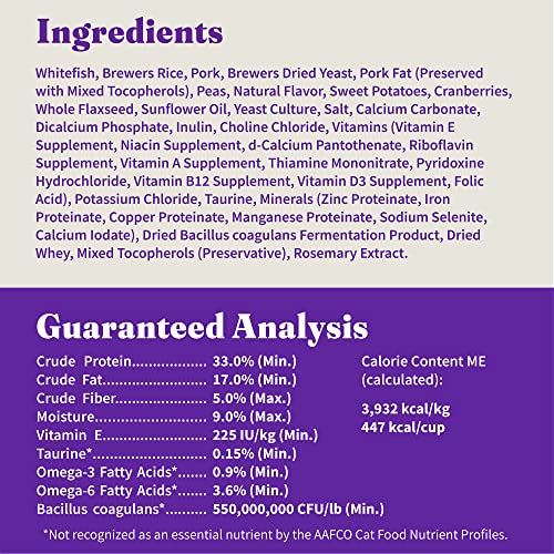 Halo Whitefish Formule fabriquée aux États-Unis avec des ingrédients de qualité.