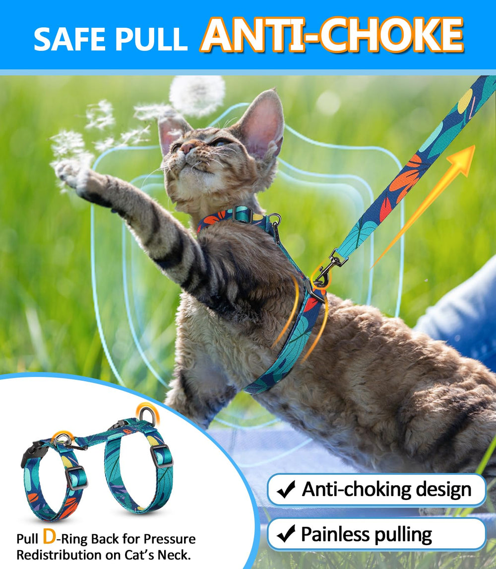 Design élégant Halypet qui distingue votre chat lors des sorties.