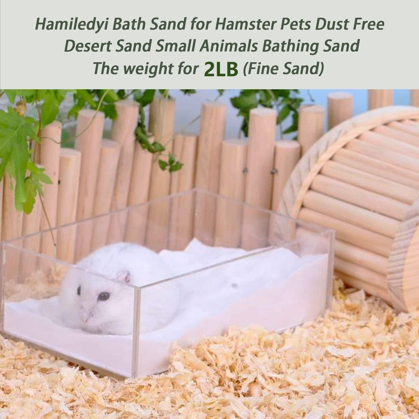 Hamiledyi bag-2lb-sable-bain: format pratique et prêt à l’emploi pour petits animaux
