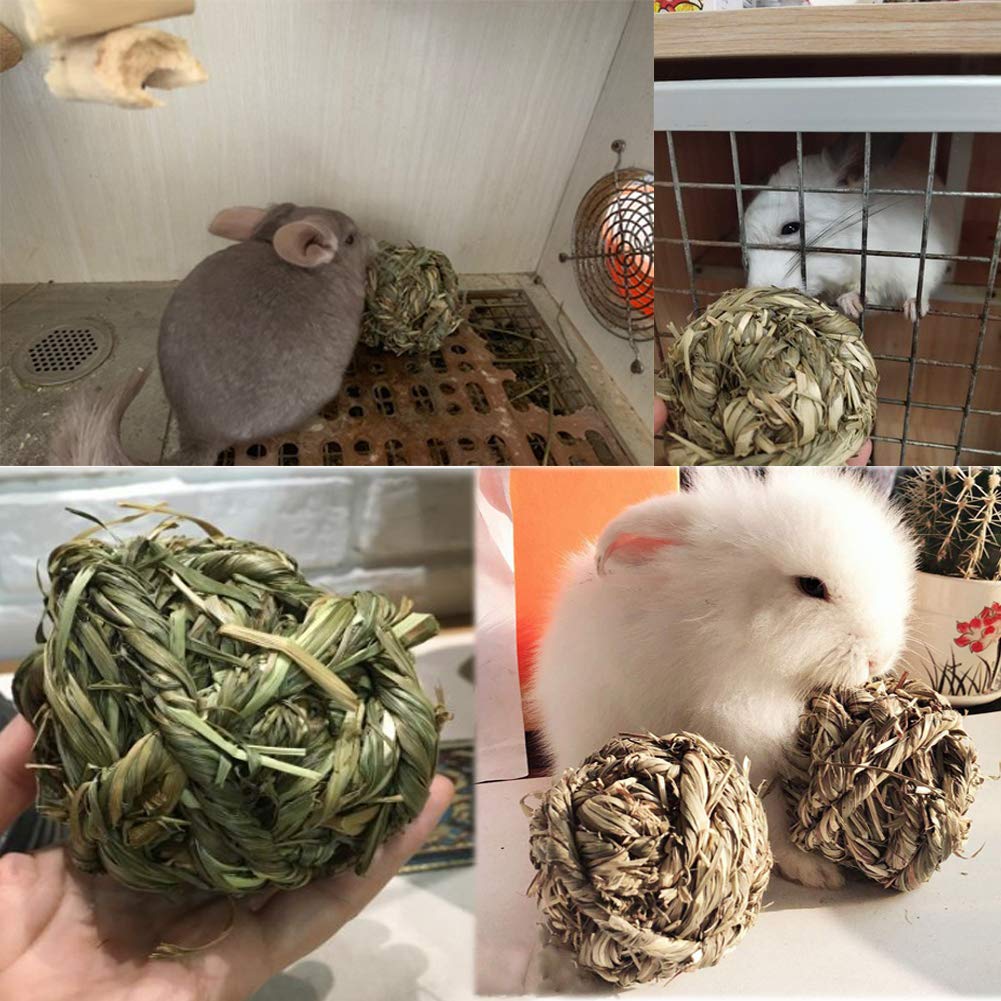 Gros plan sur le tissage naturel de la balle Hamiledyi en herbe de Timothy.