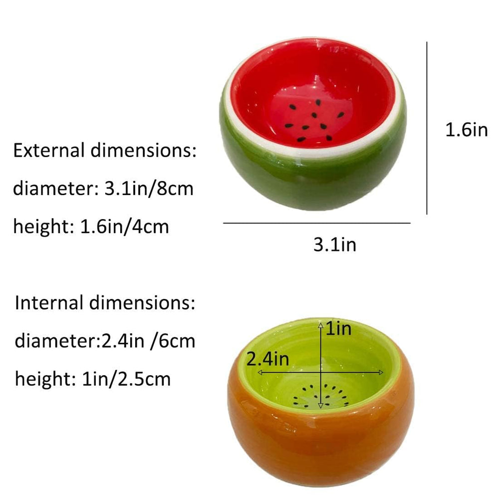 Hamiledyi bol anti-debordement hamster, stable et pratique pour nourriture et eau.