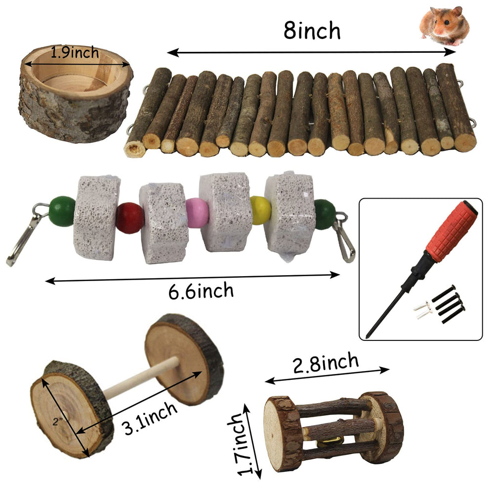 Hamiledyi bol nourriture hamster, pratique et accessible lors des sessions d'alimentation.