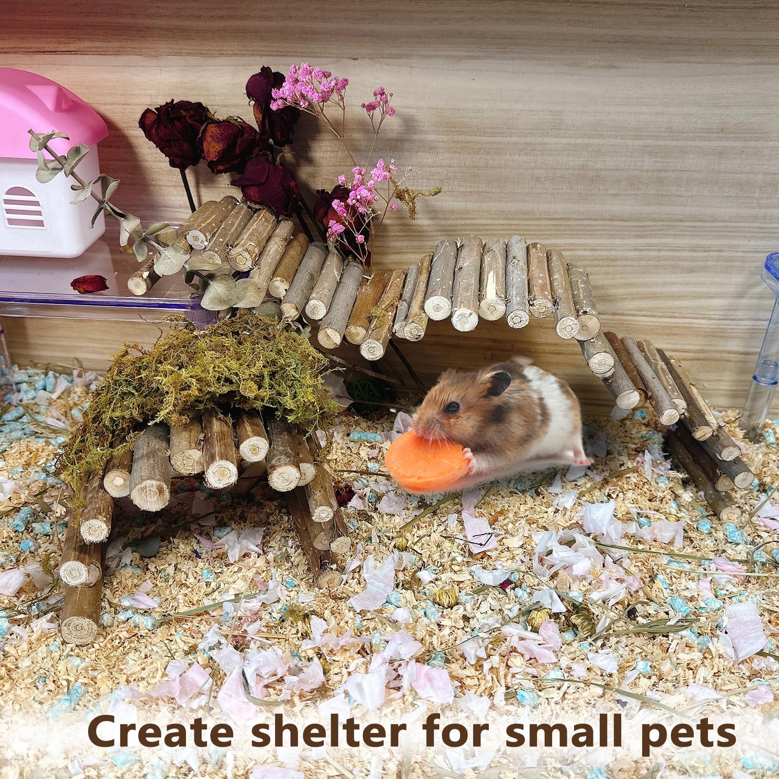 Hamiledyi décoration-bois-petits-animaux – ambiance chaleureuse et stimulations actives.