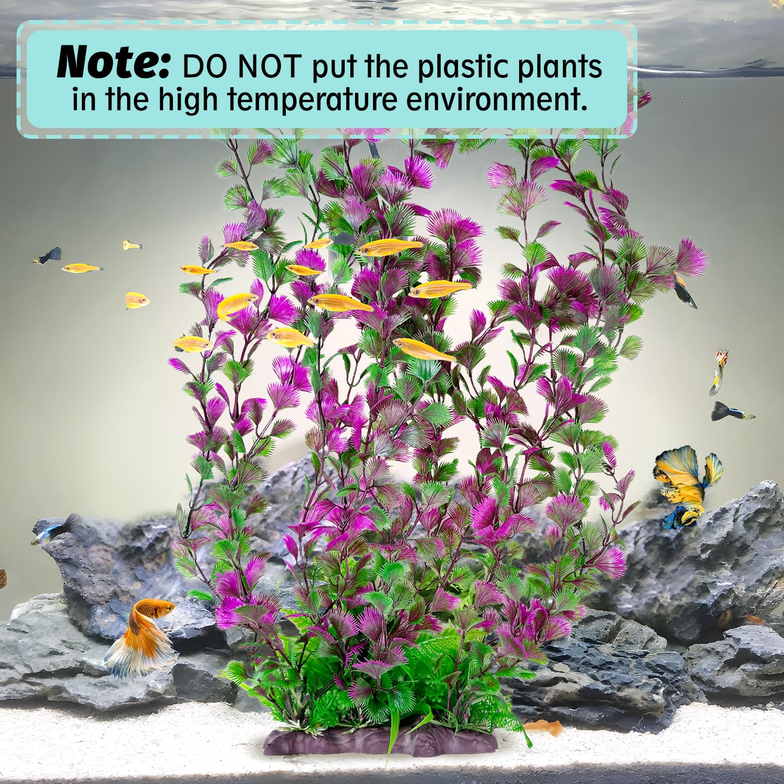 Décoration Hamiledyi pour habillage d'aquarium et intégration facile