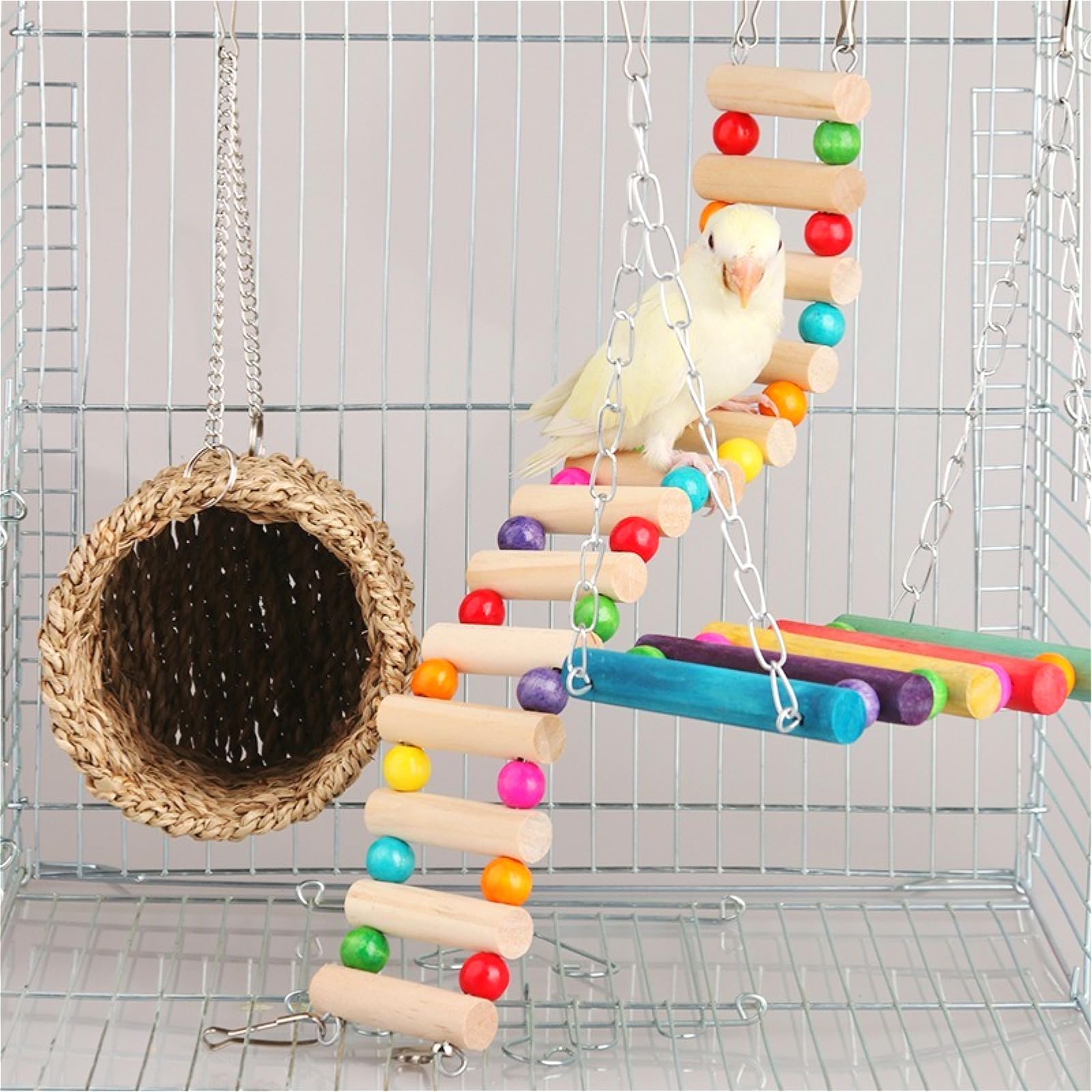 Ensemble de jouets polyvalents Hamiledyi pour petits animaux, combinaison jeu et repos