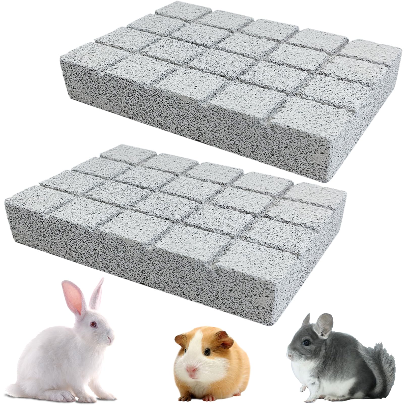 Hamiledyi-grattoir-griffes-pierre-lave: surface rugueuse pour user les griffes en douceur.