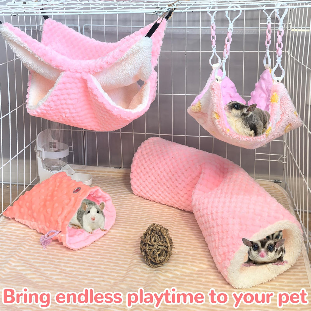 Hamiledyi nid-simple-sugar-glider : cocon chaleureux pour petits animaux.