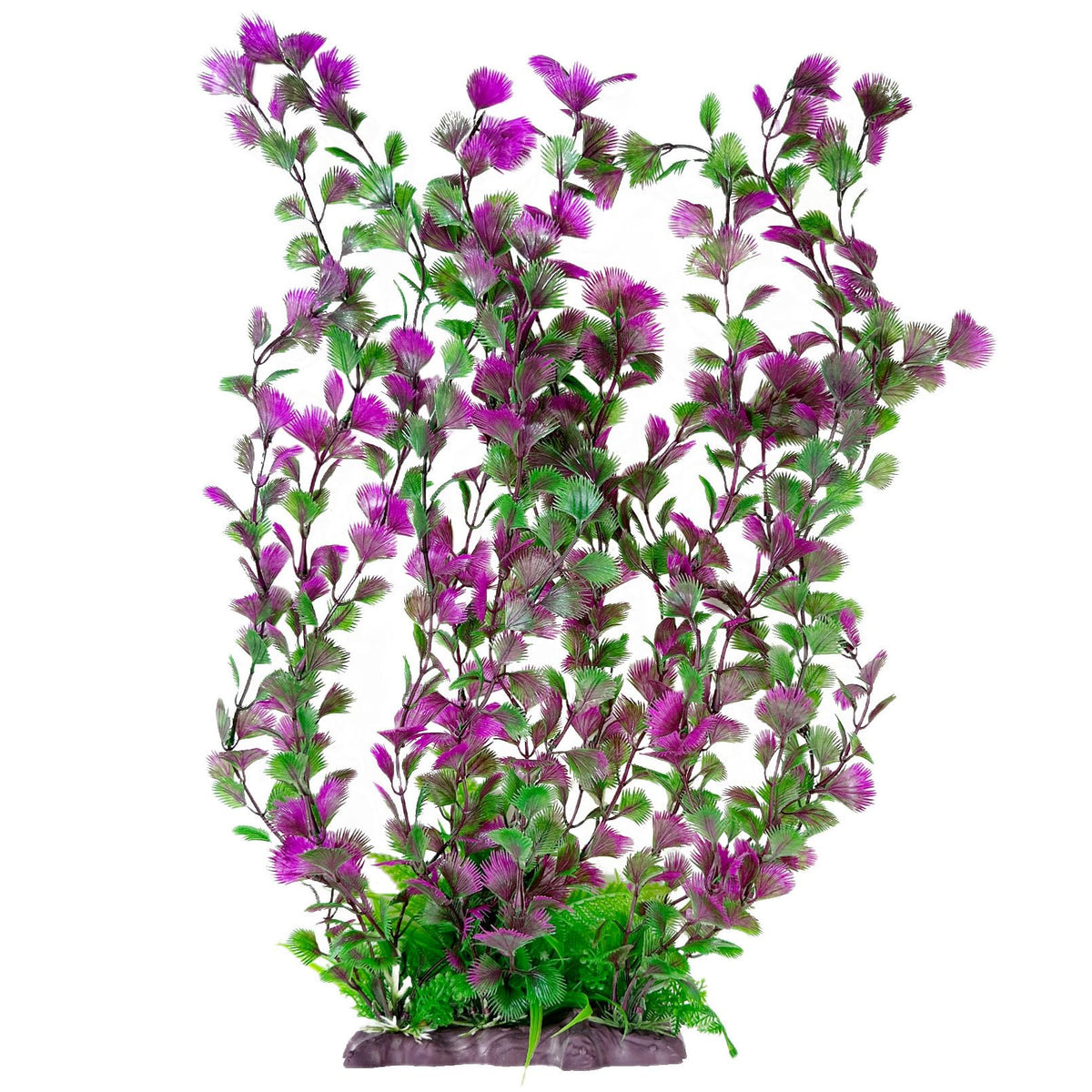 Hamiledyi plante d'aquarium haute 20,4 pouces offre un décor naturel et un abri vertical pour les poissons