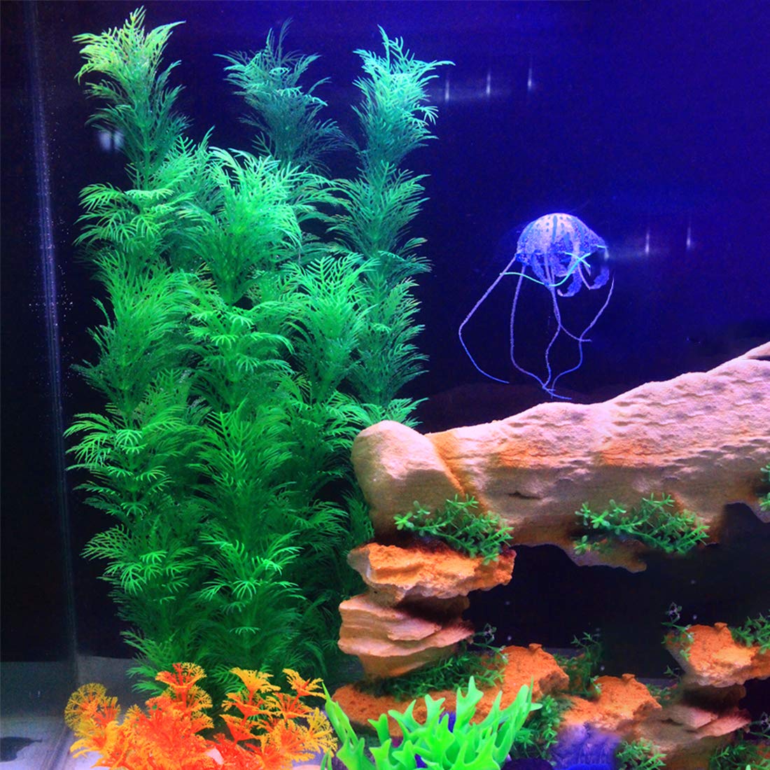 Hamiledyi, décor d'aquarium vertical, idéal pour grands aquariums.