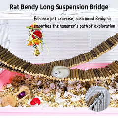 Hamiledyi pont suspendu etageres multiples : itinéraires d'escalade stimulants.