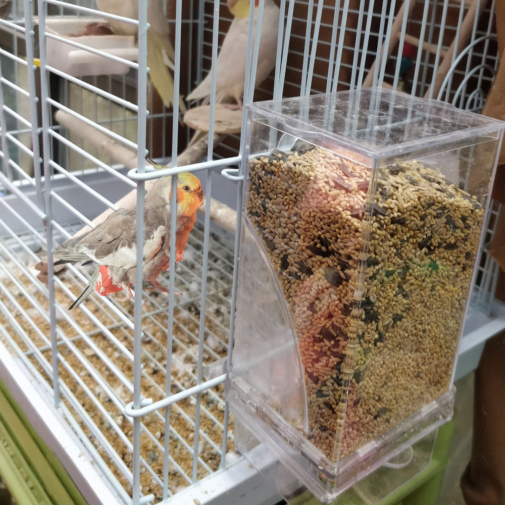 Hamiledyi remplissage simple via le couvercle supérieur sans démonter la cage.