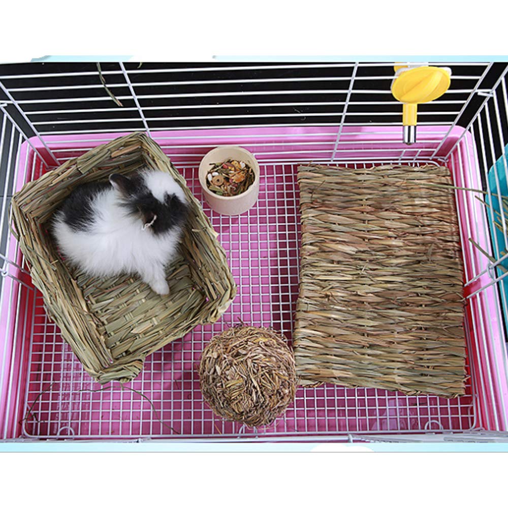 Hamiledyi tapis herbe tissé – surface douce pour se blottir et se reposer.