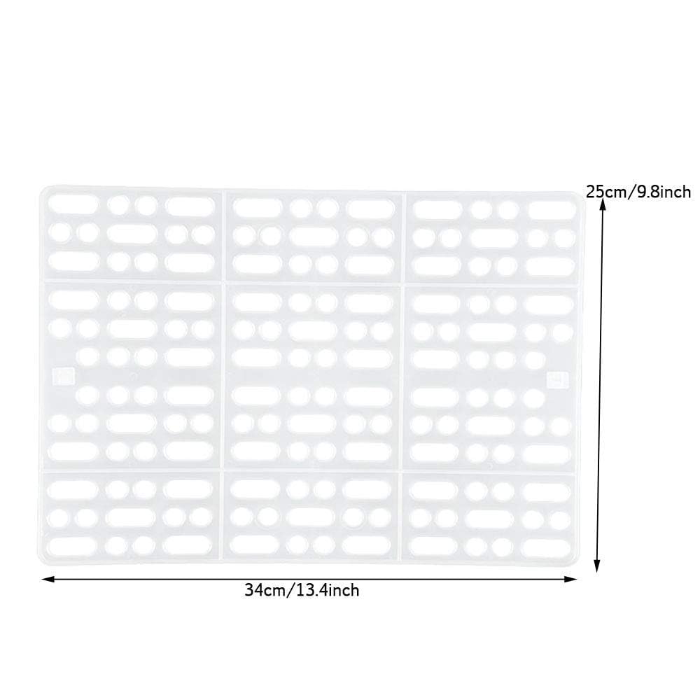 Hamiledyi tapis-pieds pack 3 pratique pour réaménager la cage