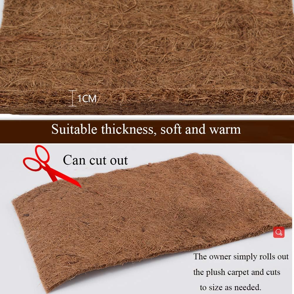 Hamiledyi Reptile Carpet Deux-tapis: pack pratique pour changement
