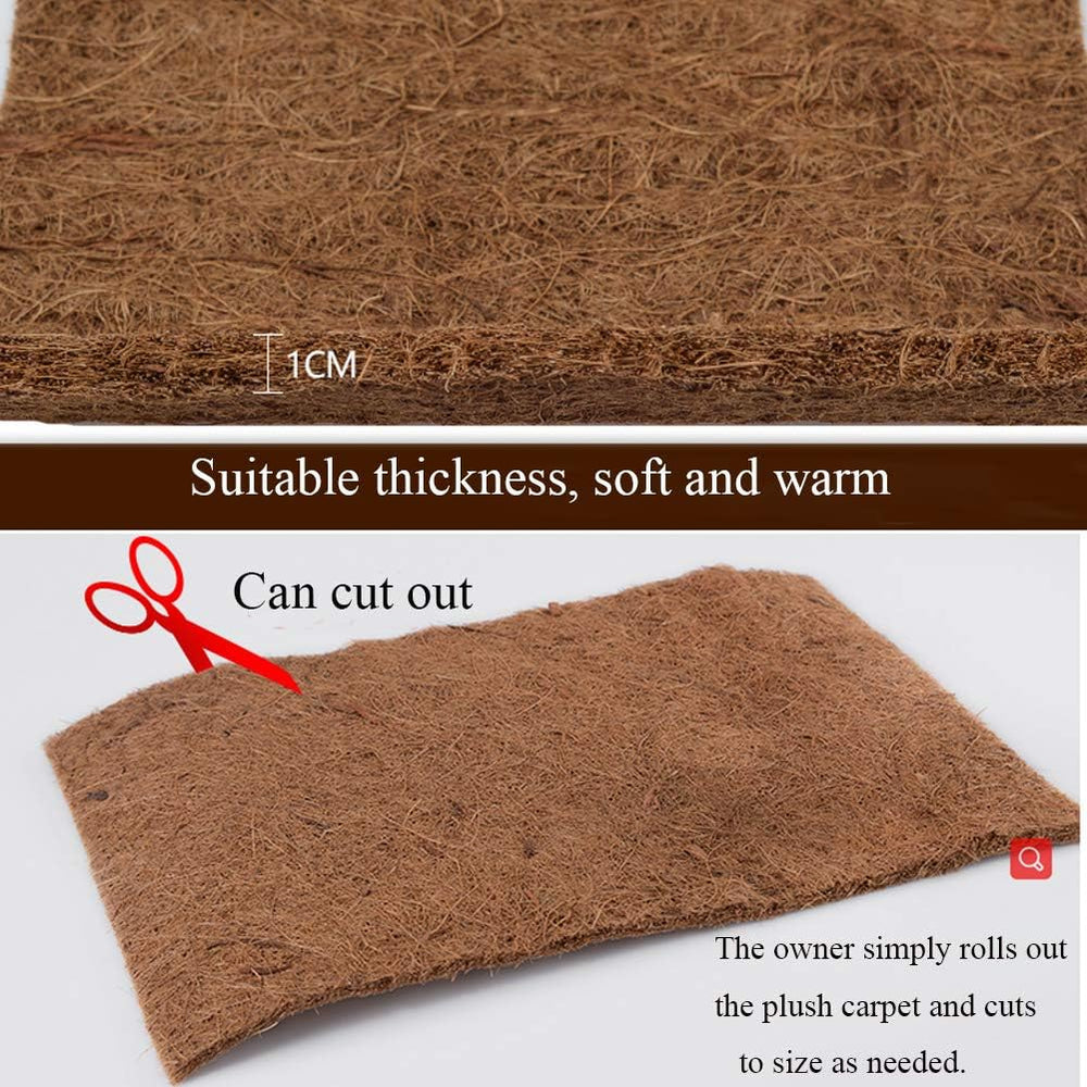 Hamiledyi Reptile Carpet Deux-tapis: pack pratique pour changement