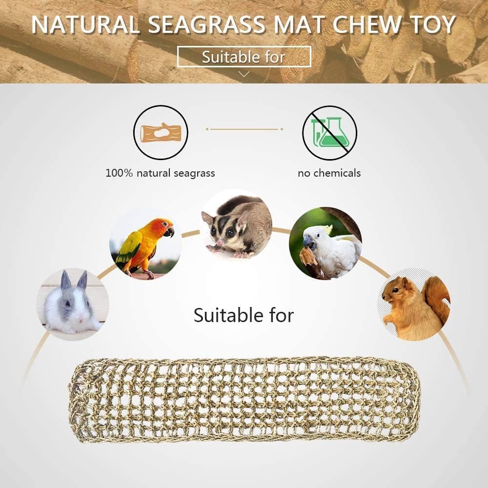 Hamiledyi tapis-seagrass-doux, offre une zone de repos naturelle et relaxante.