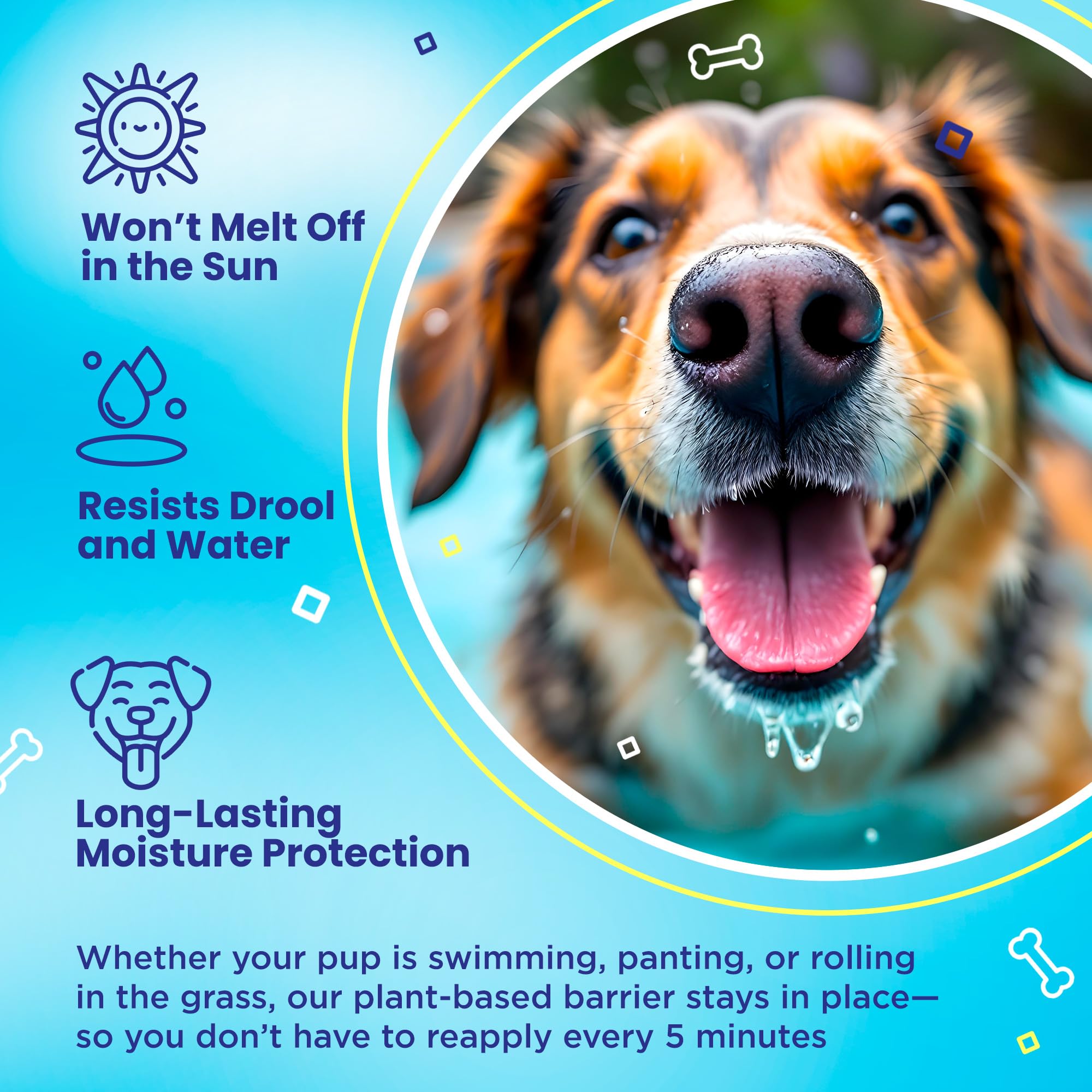 Ingrédients naturels Handy Hound, soin doux et vegan