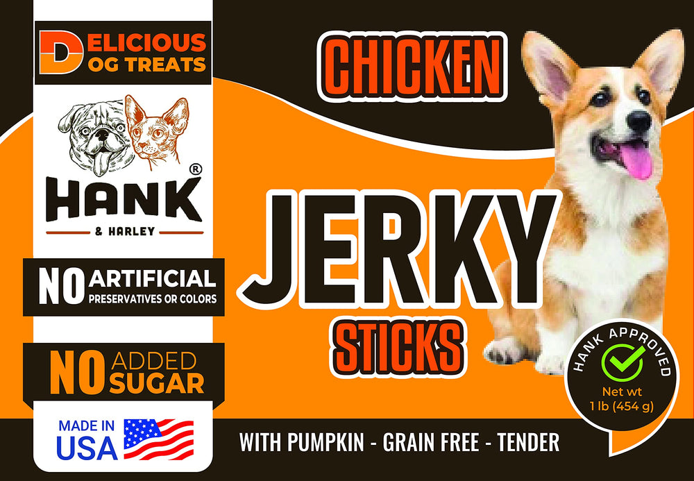 Sans vitamines ajoutées Hank & Harley, faciles à intégrer dans une alimentation équilibrée.