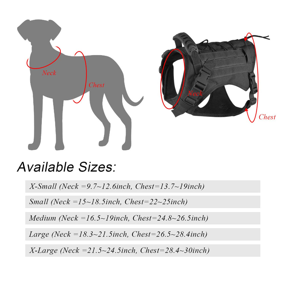 Hanshengday gilet tactique chien patches reflectifs, meilleure visibilite nocturne.
