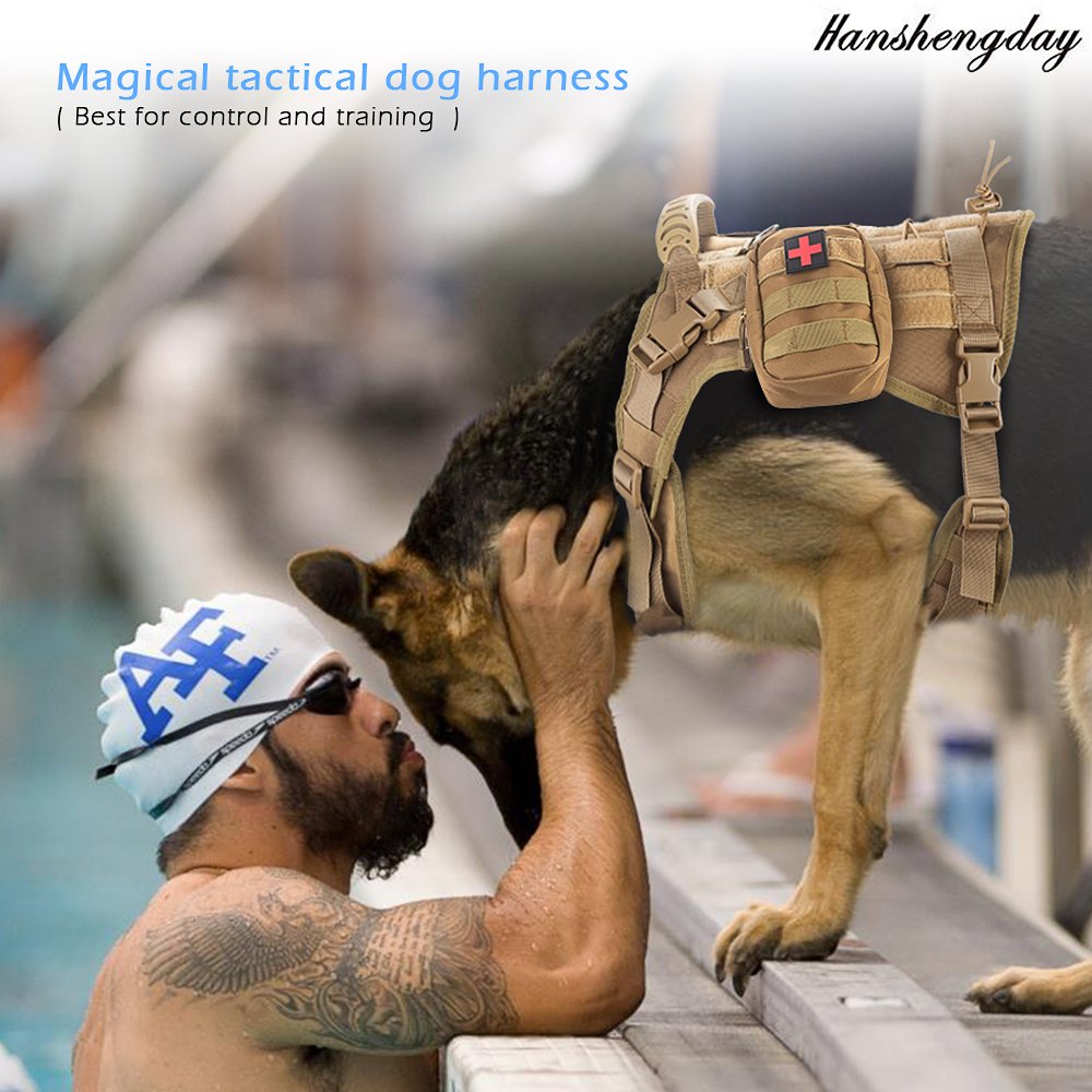 Harnais Hanshengday en nylon 1000D résistant, idéal pour l'entraînement extérieur