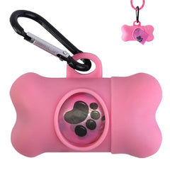 HaoDeng distributeur sacs caca chien avec clip mousqueton, pratique en promenade.