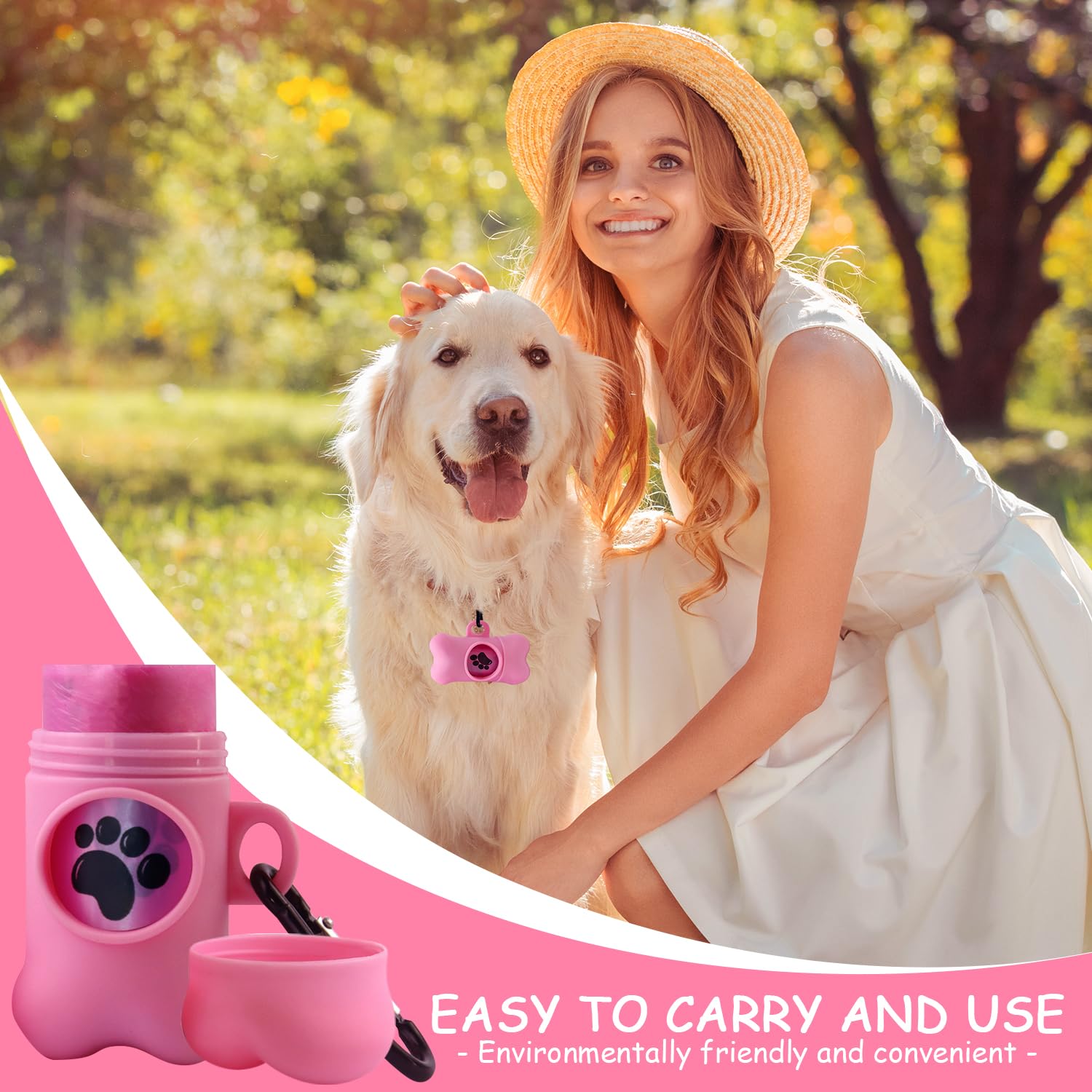 HaoDeng kit accessoires chien pour balades et voyage.