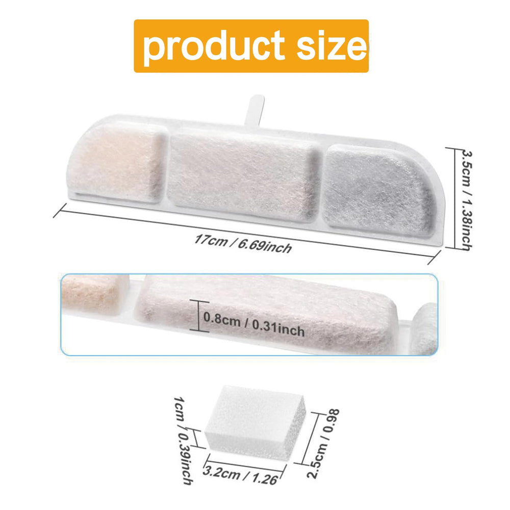 Haodlay emballage filtre DownyPaws DPWFP6, protection et stockage.