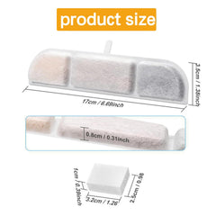 Haodlay emballage filtre DownyPaws DPWFP6, protection et stockage.