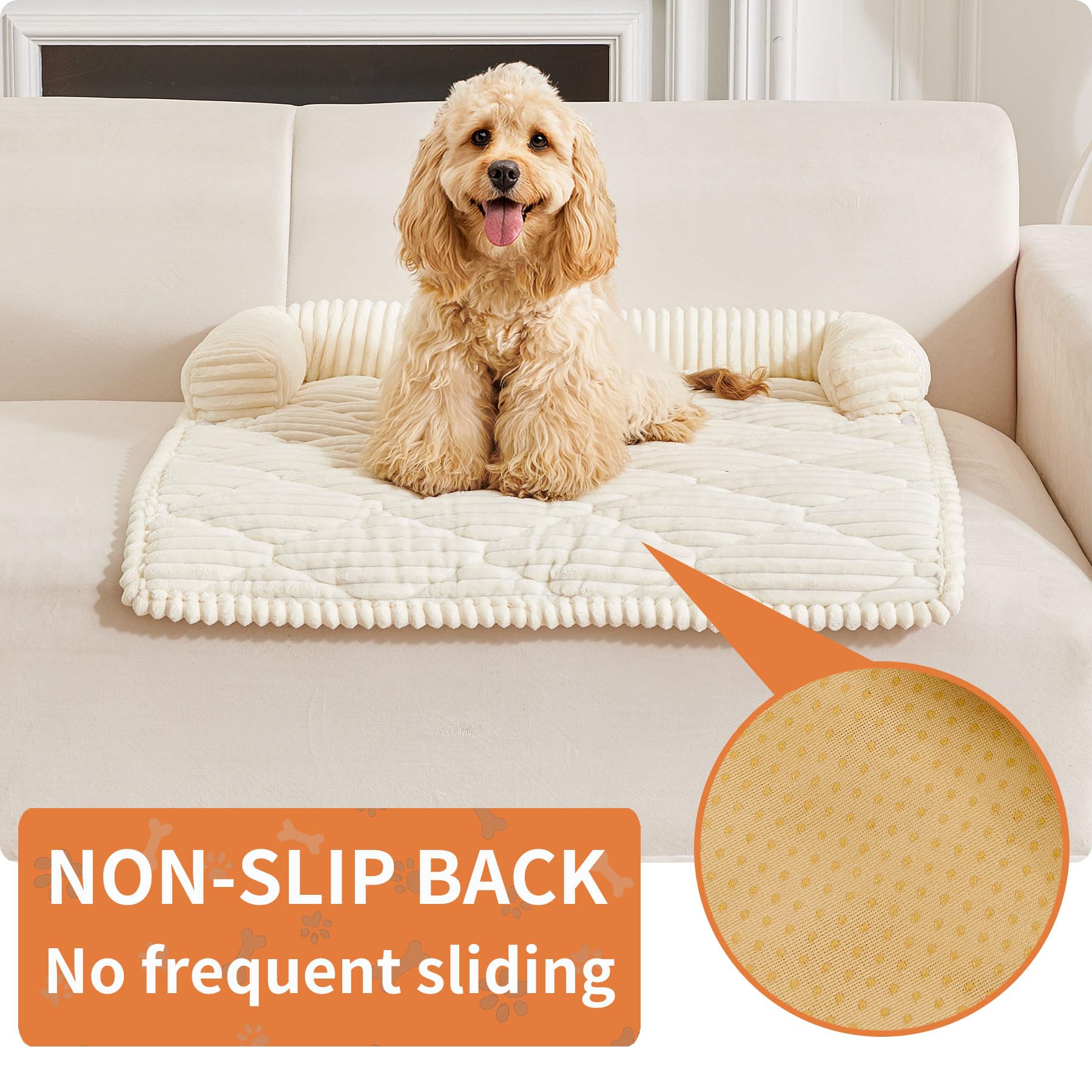 HAOMAIJIA base-antiderapante-silicone assure maintien ferme sur le canapé