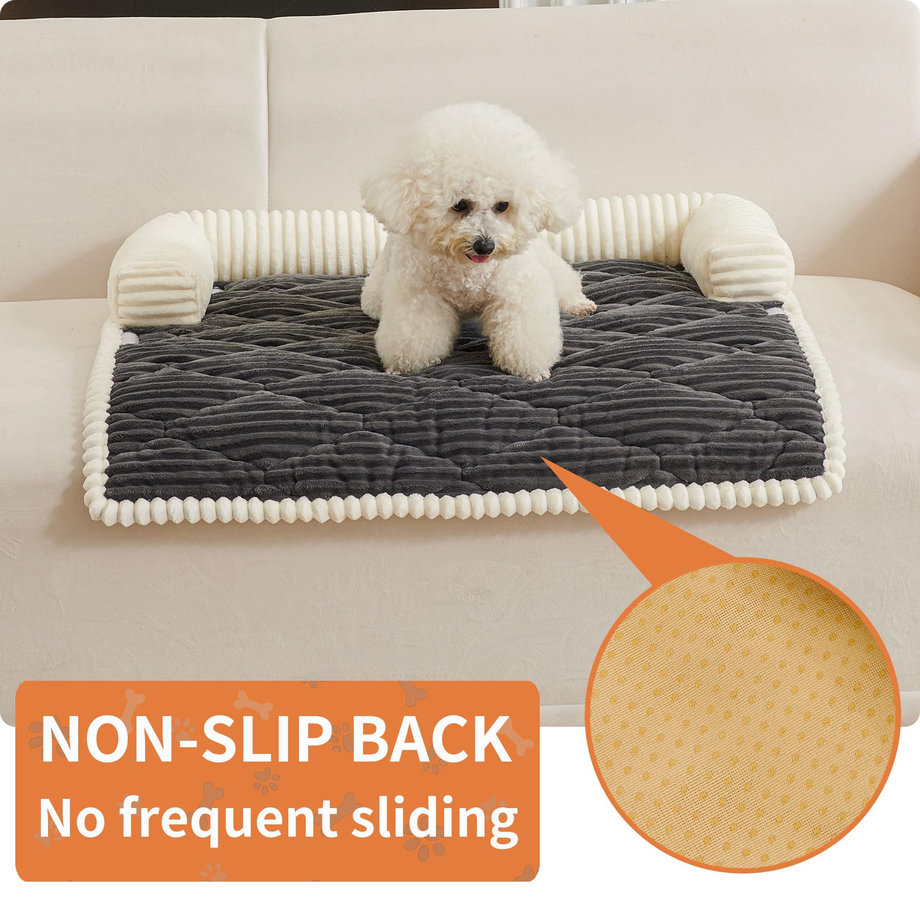 HAOMAIJIA lit-canapé chien grand matelas ete, fraîcheur estivale pour votre chien.