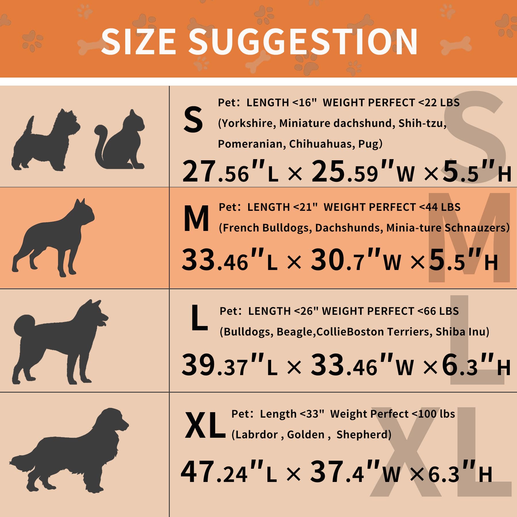 HAOMAIJIA taille moyenne, idéal pour chiens moyens et chats