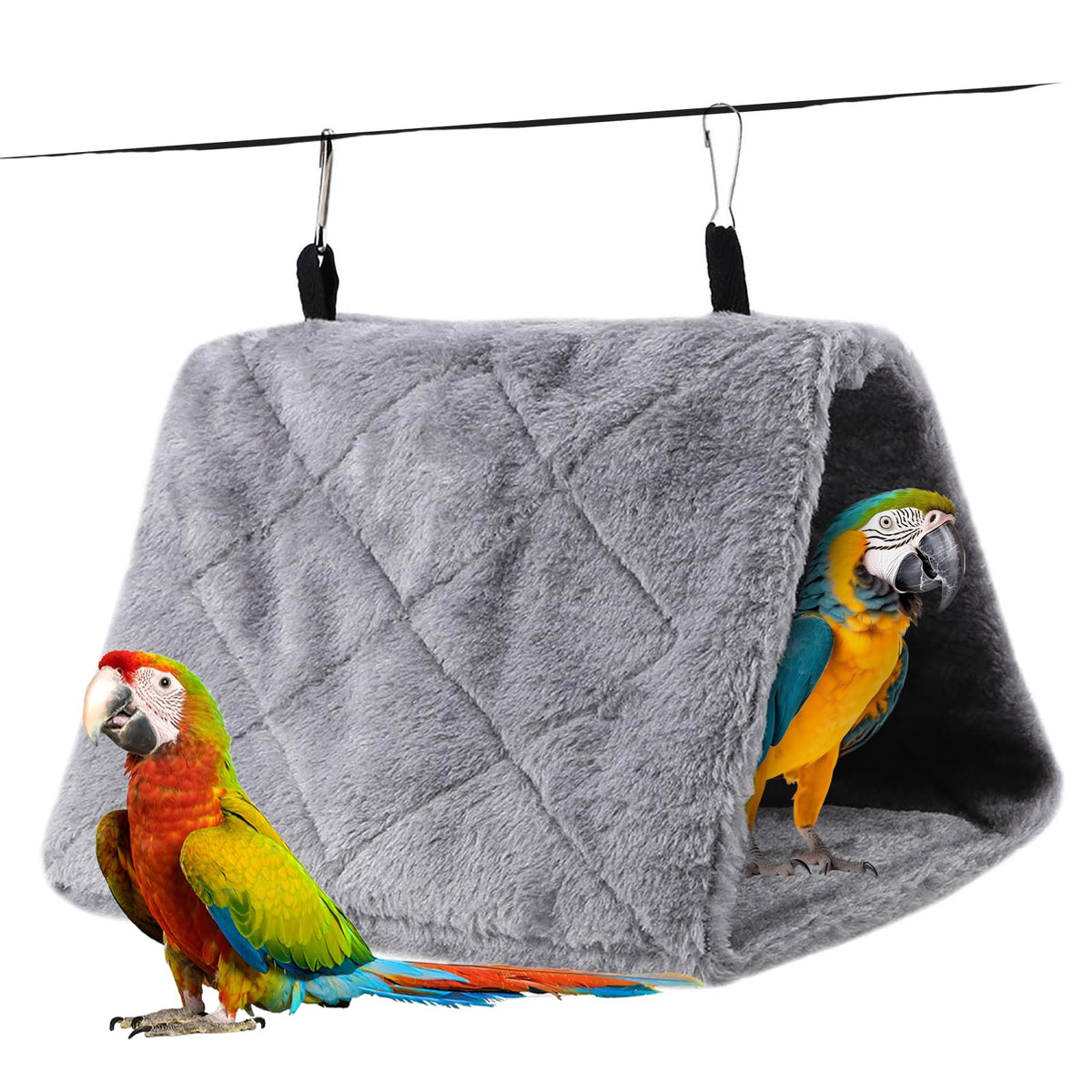 Haosie Nid-Chaleur petit oiseau – espace repos douillet et sécurisant.