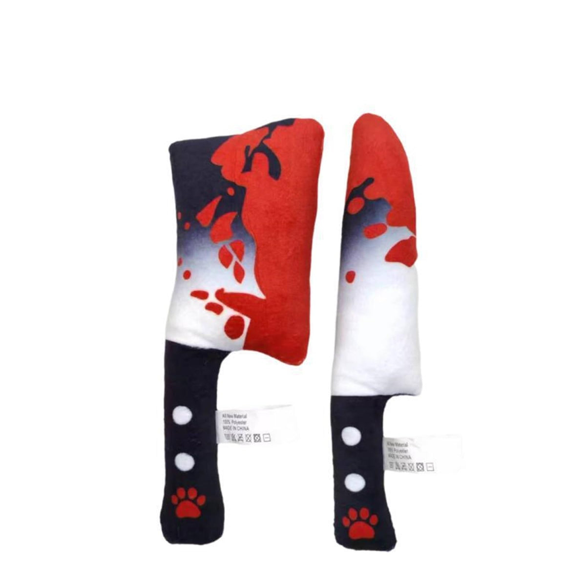 Haourlife couteau peluche avec sifflet pour stimulation et jeu