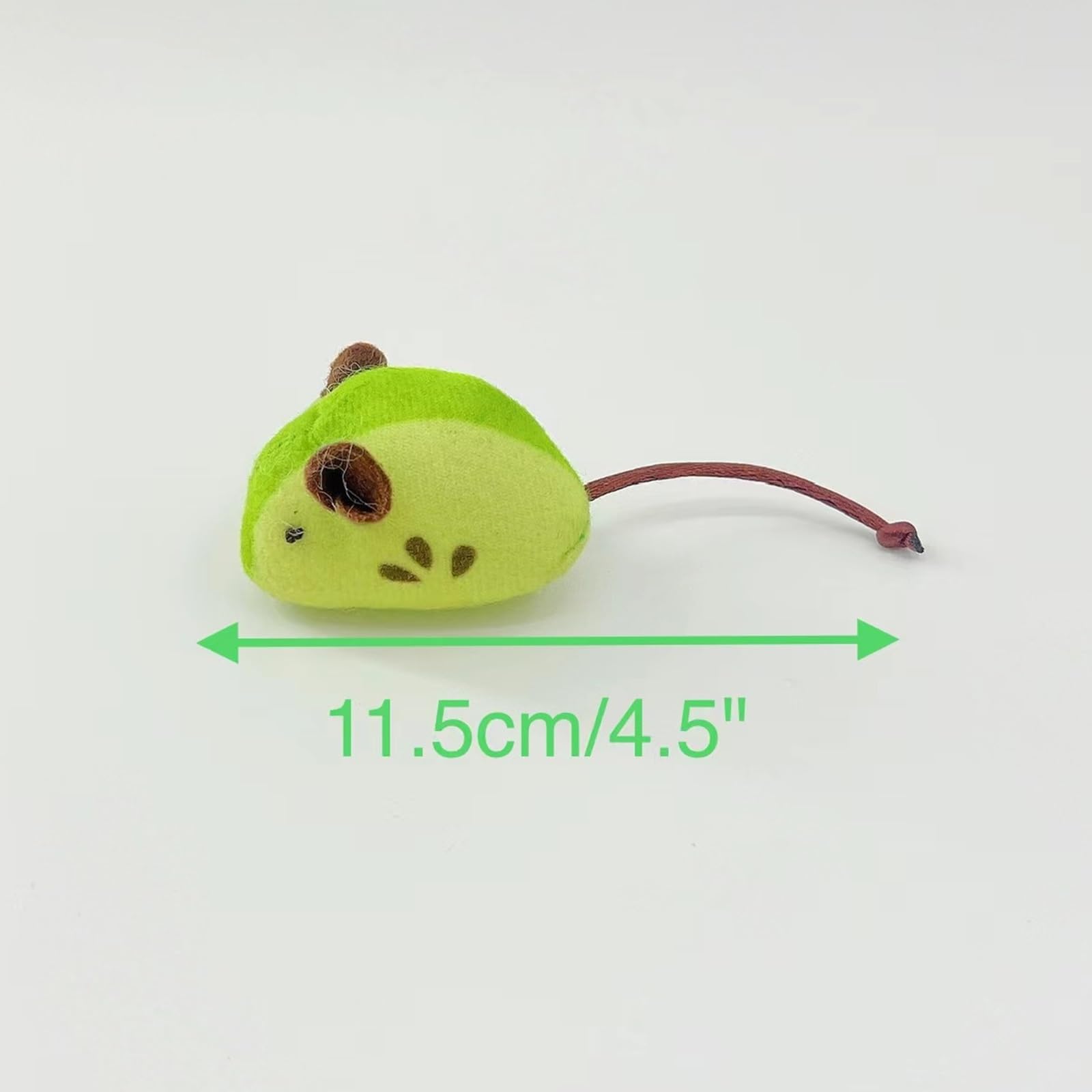 Haourlife Souris citron : parfum herbe à chat et plaisir jeu intérieur.