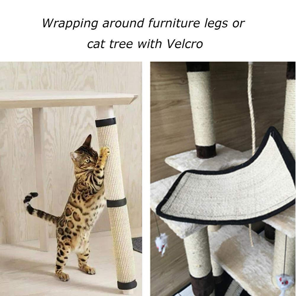 Tapis grattage Haozaikeji autour des pieds du canapé
