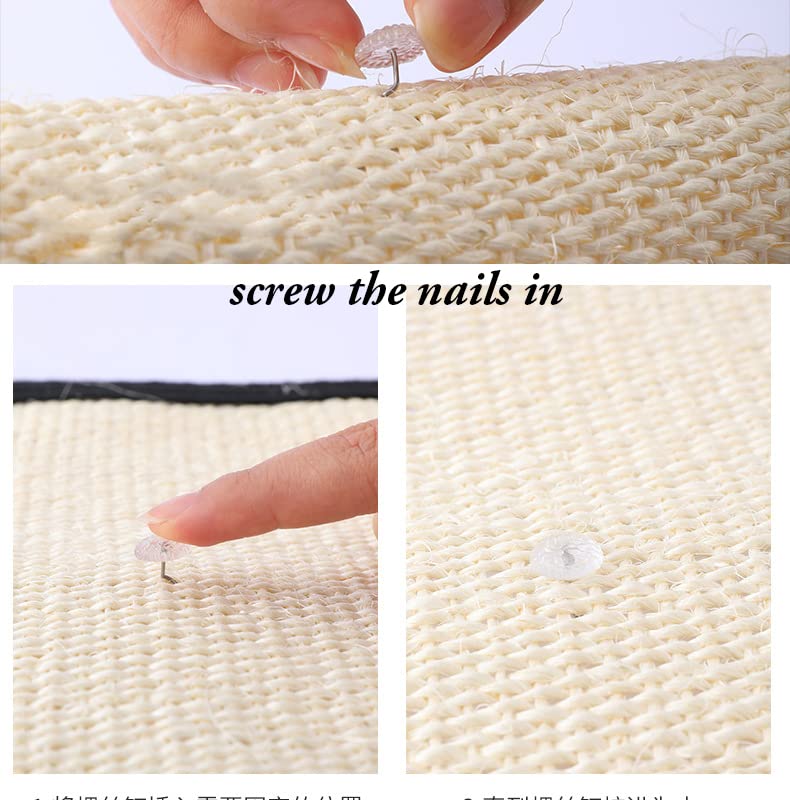 Installation facile du tapis grattoir Haozaikeji pour chat