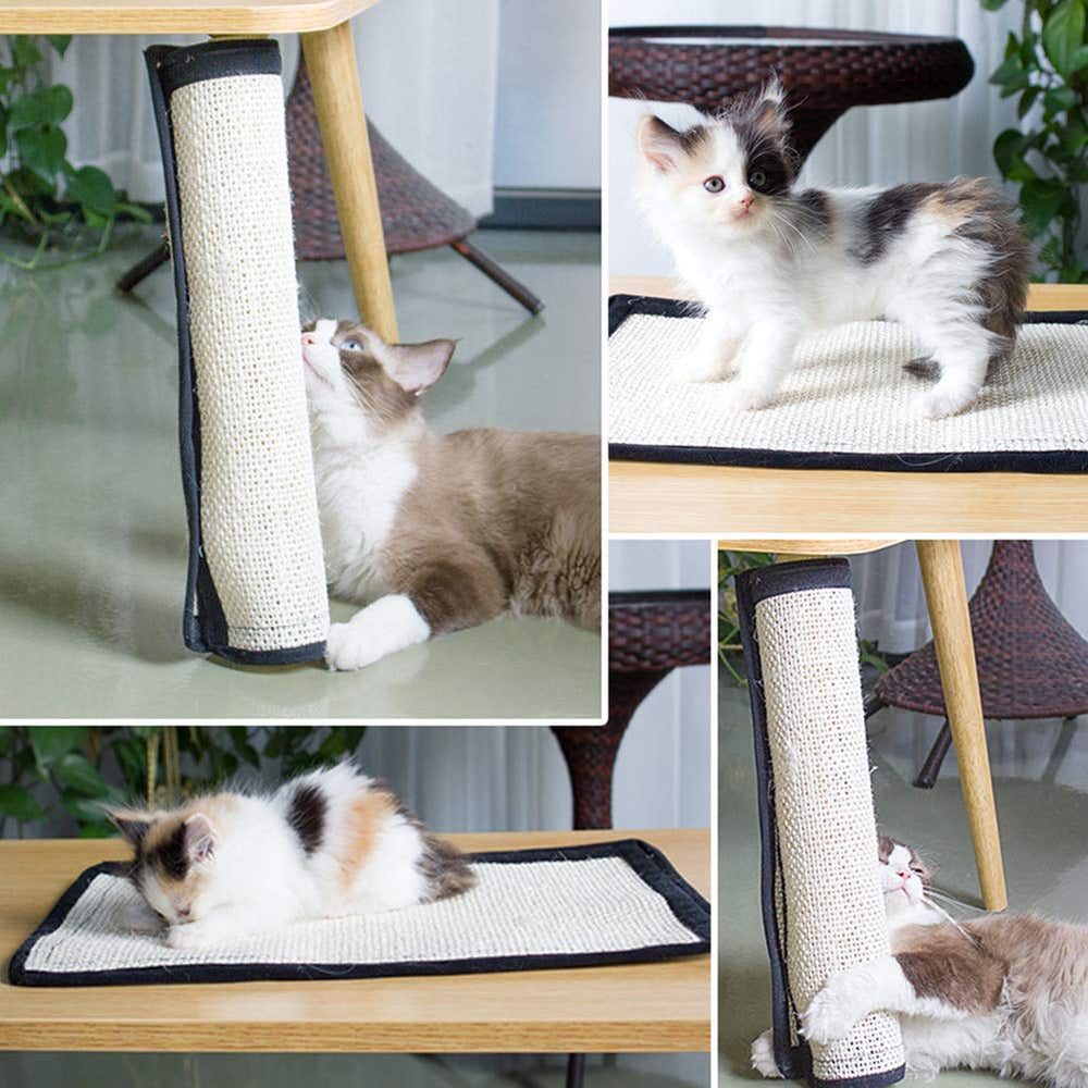 Usage intérieur du tapis grattoir Haozaikeji pour chat