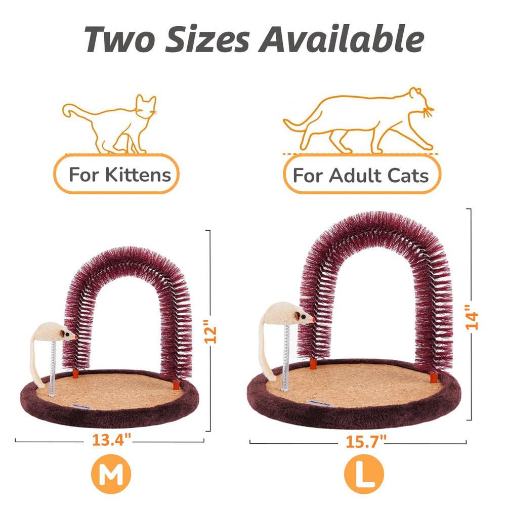 Base lourde et stable Happi N Pets, griffage sécurisé pour chats d’intérieur