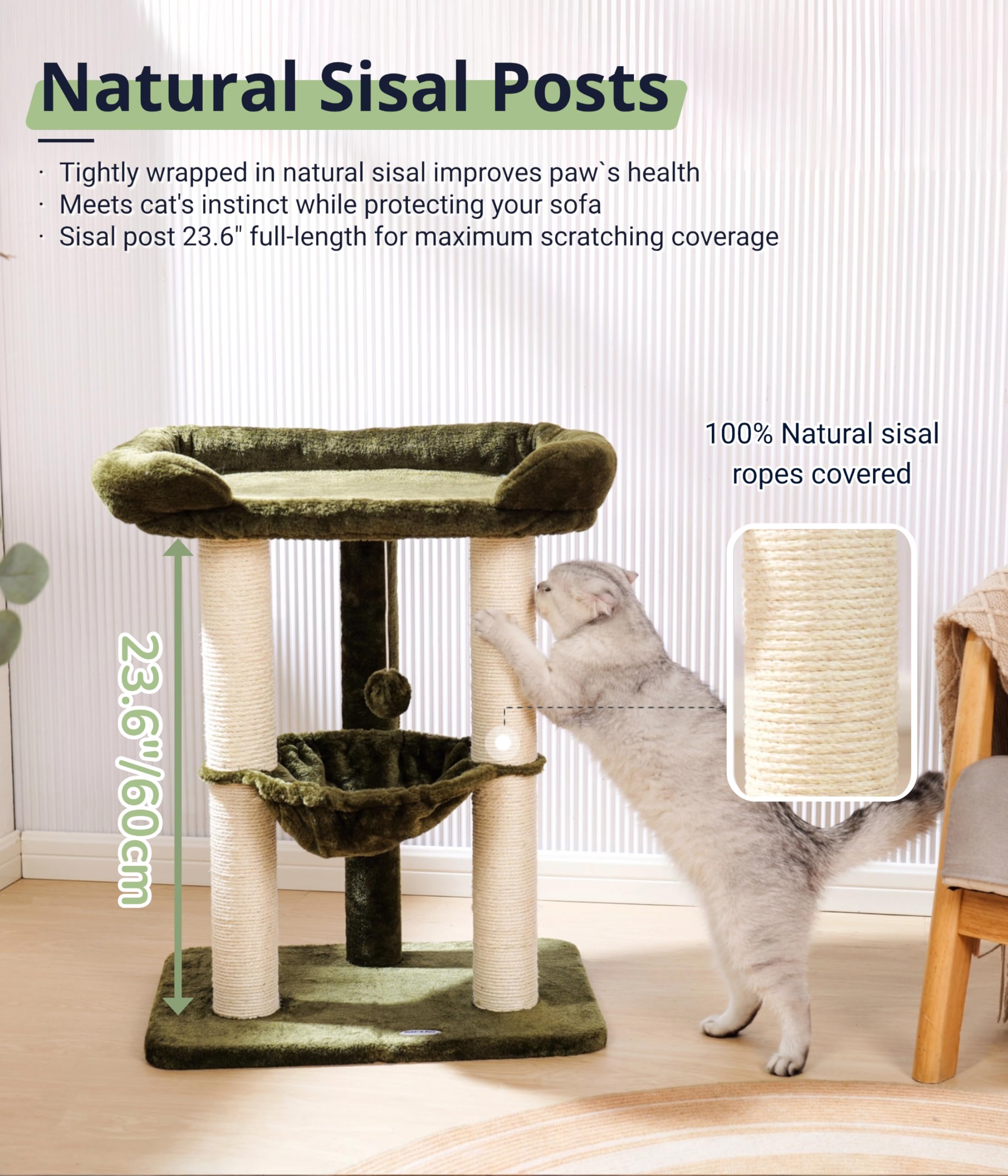Happi N Pets divertissement-pompon: stimulation et amusement pour chats
