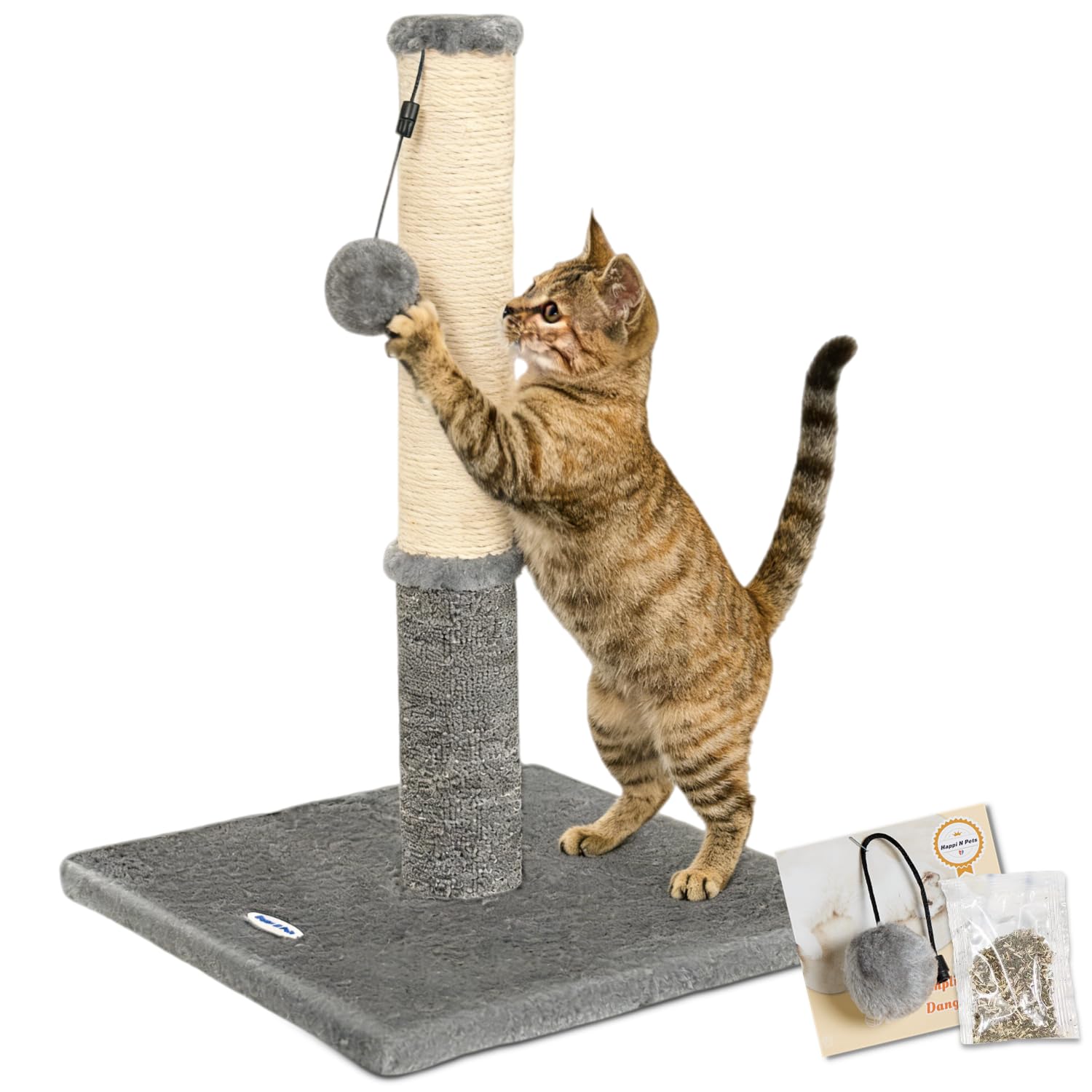 Grattoir Happi N Pets double surface pour griffage et confort