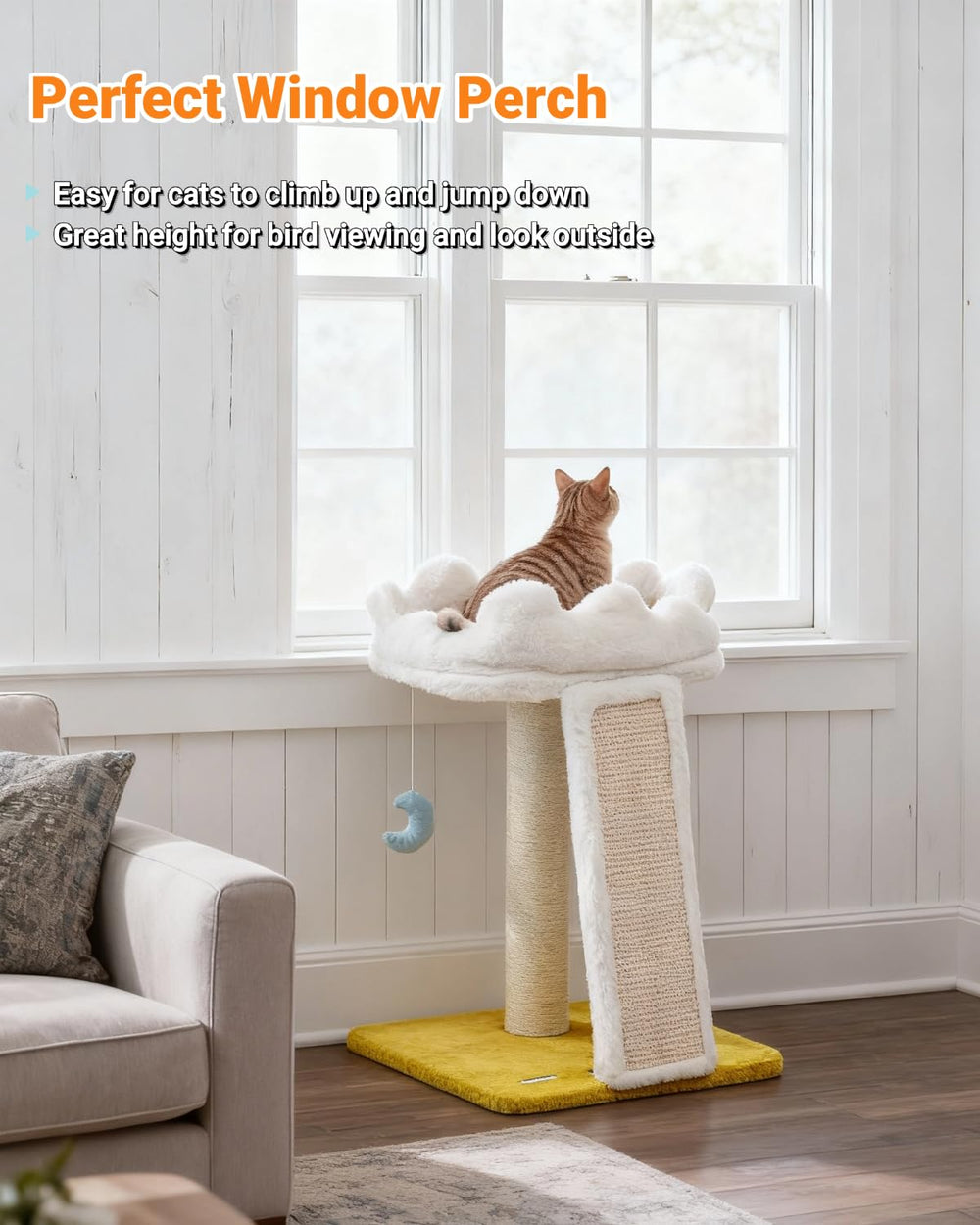 Happi N Pets Jouets Nuage Chat fournissent stimulation et amusement quotidien.