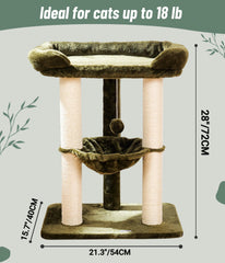 Happi N Pets perchoir-doux-hamac: lieu de repos confort et observation