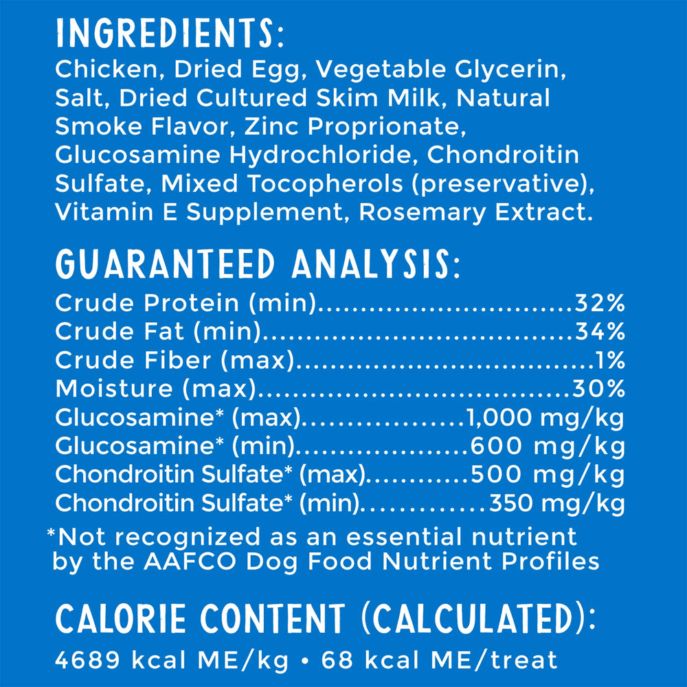 Etiquette Happy Hips sans melasse ni sirop, ingrédients simples et sans additifs.