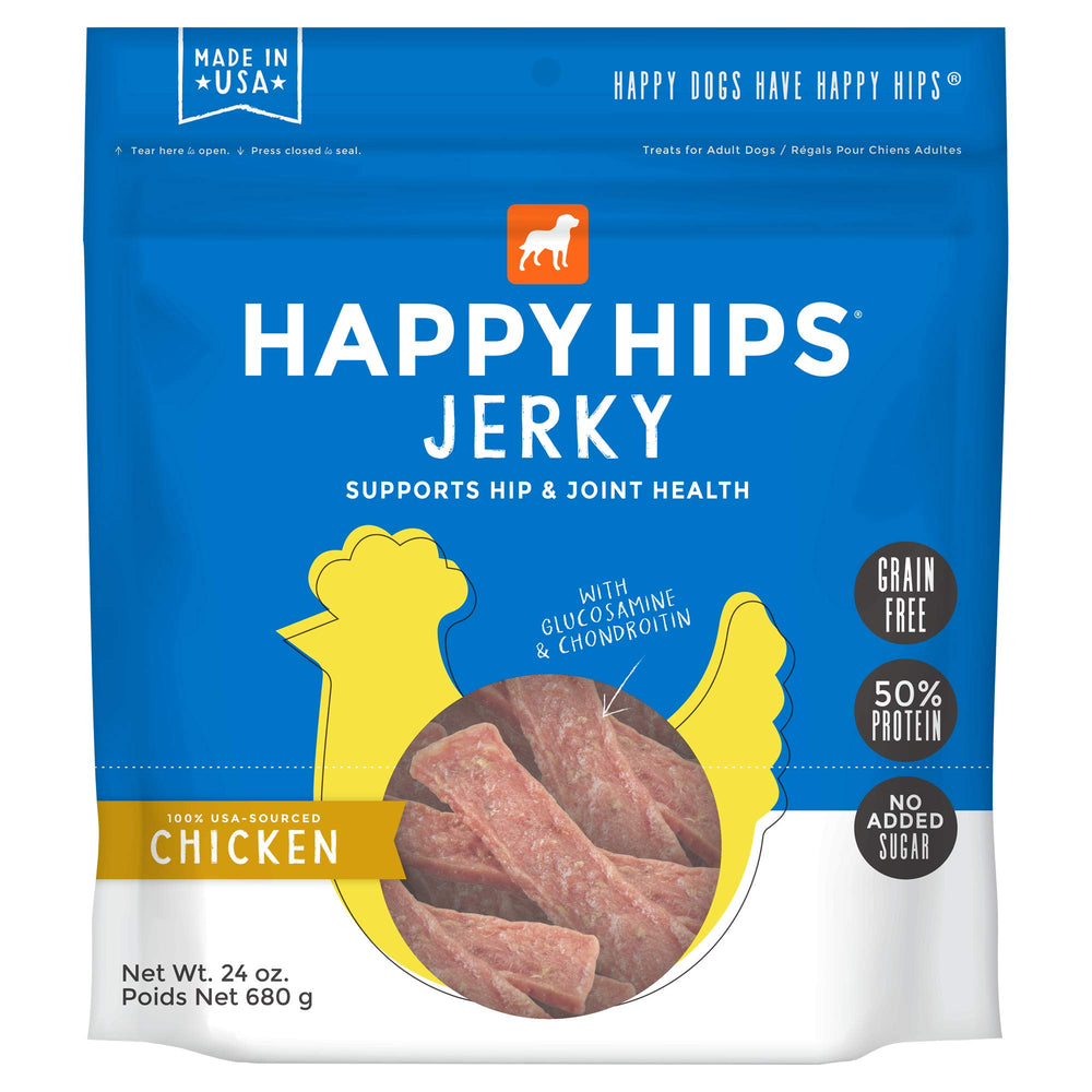 Happy Hips friandise poulet seche, parfum appétissant et récompense idéale.